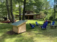 Secluded Finger Lakes Cabin Near Watkins Glen. Views,  Private Trails, Firepit