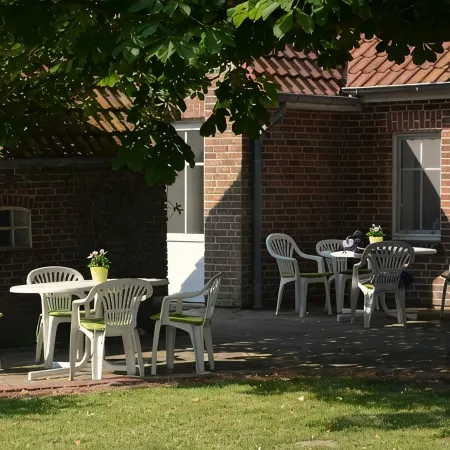Apartments on the dike directly on the North Sea coast