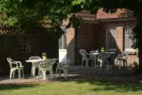 Apartments on the dike directly on the North Sea coast