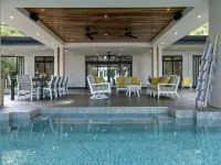 Beachfront Modern Luxe Villa Steps from the Sand! - Wi-Fi