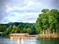 Lakeview Retreat: Dock, Boat Slip, Spacious for multi-family - 무료 와이파이