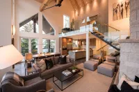 Chalet Champagne Luxury. TRUE ski in/out, 4 bed/4 bath Magnificent Views Hot Tub - 4 Sao
