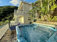 Artistically Designed Home with Huge Ocean Views, Small Dipping Pool and Hot Tub