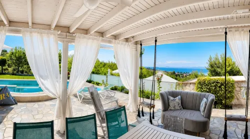 Villa Alina in Haniotis with private pool -  Holiday Villas