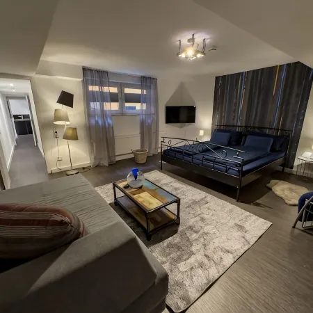 Apartelliment bianco-nero - modern accommodation in Cologne