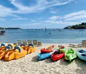 Wow the View! Sandy Bottoms, the largest waterfront 3 Bdrm Condo in Cowpet! - 4-Star