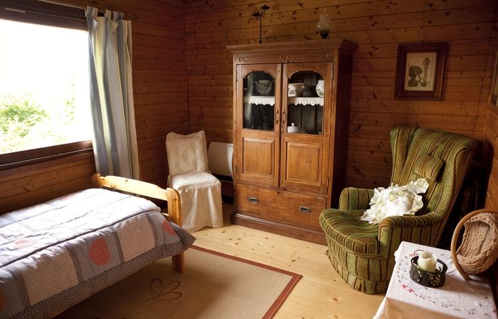 This log cabin's only once in Heimbach Hasenfeld Eifel National Park