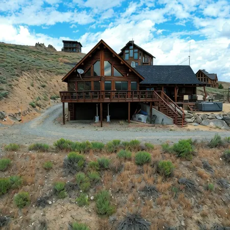 Stanley House - Hillside Cabin with Panoramic Views of the Sawtooth Mountains