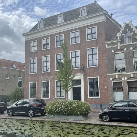Canal house ground floor in historic center Gouda