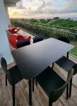 Ocean views, amazing sunset, pool and peaceful surroundings.