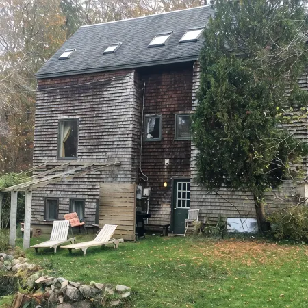 Walk to the ocean, very private. Secluded, woodsy location.