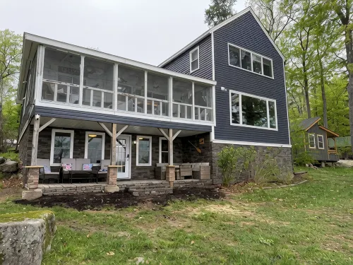Beautiful 6 Bedroom Cabin on 1100 Acre Lake in Fryeburg Maine - 3-Star