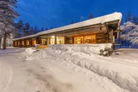 Kuukkeli Log Houses Aurora Resort Hotels near Saariselka Reindeer Farm