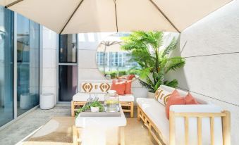 Lux the District One Lagoon View Suite