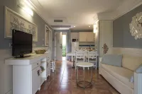 Appartamenti in stile resort sardo con 2 camere da letto, 7 posti letto - vasca da bagno
