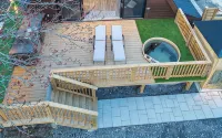 NEW Hot Tub, Sauna, BBQ, T.O<2h, Nespresso, Wifi