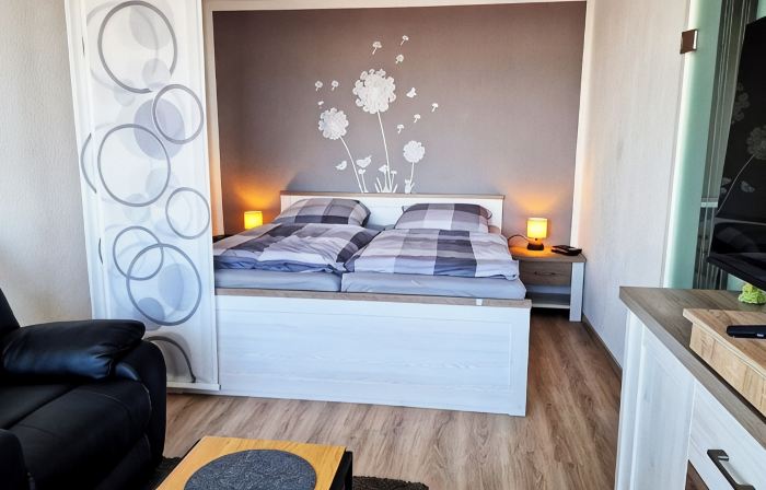 Schöne Ferienwohnung mit Bergblick