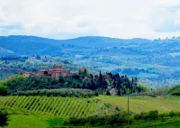 Suite Family Room with Attic and View, use of two pools at Casale del Vacanziere