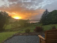 Cuillrigh - Luxury house with Loch Portree & Cuillin Mountain views - con vista montagne