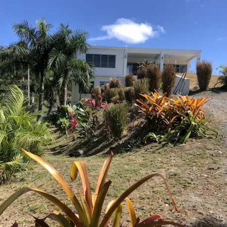 The Ranch At La Joya is a three bedroom modern farm house at Tres Palmas Estates