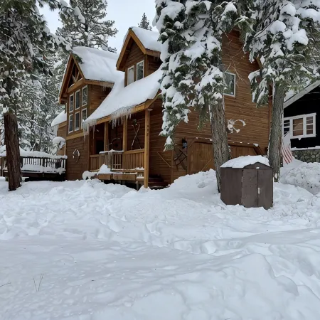 Charming cabin centrally located close to speedboat beach, Kings Beach & skiing