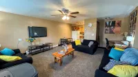 Spacious Open Living Space in This Beautiful Mother-in-Law Basement Apartment