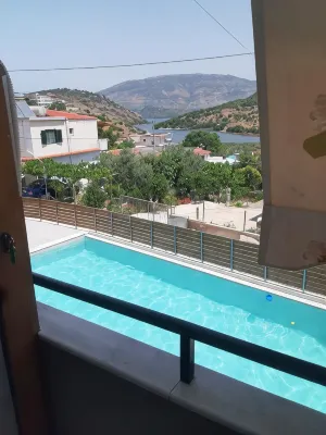 Ksamil Apartments - Bergblick