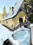 Lazy Me ~ A Magical Creek-front Cabin with Hot Tub! Private Woods