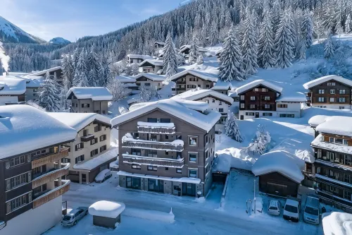 Chalet Piz Buin - Parkplatz