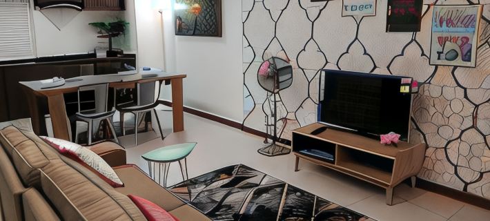 Seaview Landmark Studio Homestay at Gurney 丹絨道光酒店