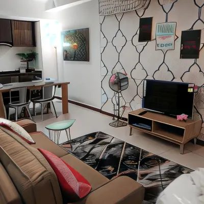 Pangsapuri studio 75 m² dengan 1 bilik mandi peribadi di Tanjung Tokong Hotel berhampiran City of Dreams, Penang