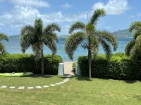 Beachfront Estate with Pool and Tropical Garden Hotels in 