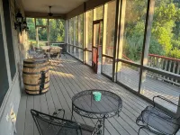 Spacious family home on the banks of the Little Red River in Heber Springs AR.
