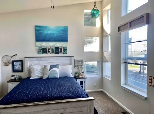 🛟🎣😎Harbor Lite 2BdrmDreamHouse +Loft! AT the PORT. Peeks of Harbor,River,Ocean! - Wifi