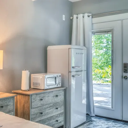 Suite with Hot Tub -AC  - Huge Fenced Yard - Mt. Rainier View - Private Entrance