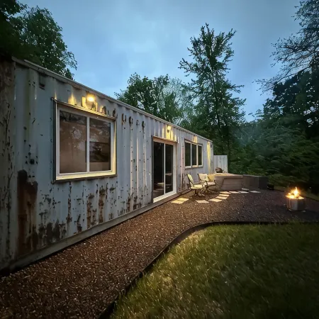 This IS the One! Shipping Container Cabin-View-Wifi-Natural Bridge-Nada Tunnel