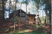 NC Cabin Creekside: Stunning Creek Views, Sleeps 7 —5 Stars - Hot Tub