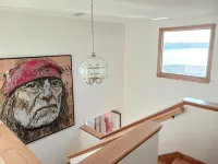 Riverfront house  with  kyacks  fire pit and gym - Wi-Fi