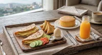 The Horizon Room in Kigali - breakfast