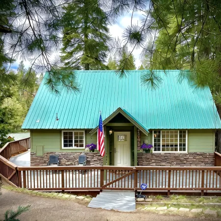 Almanor Lake House, Beach, Dock and Mooring Ball.