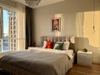Bright SKYLINE 2-rooms apartment near Mega Center - Condos