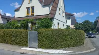 Modern Strata Montana vacation apartment with garden, underfloor heating and air conditioning