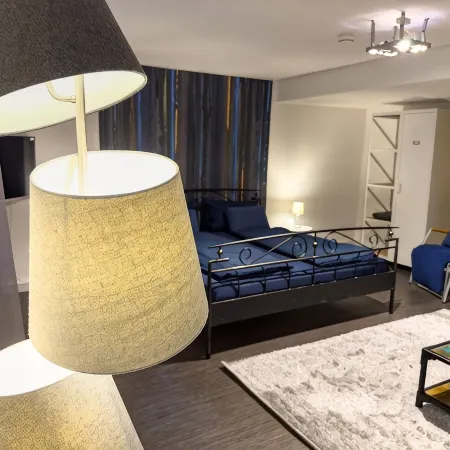 Apartelliment bianco-nero - modern accommodation in Cologne