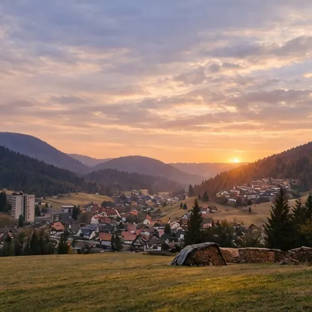 Holiday Apartment “Vogelnest” with Black Forest View in Baiersbronn