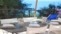 I Carrubi, detached house with sea view