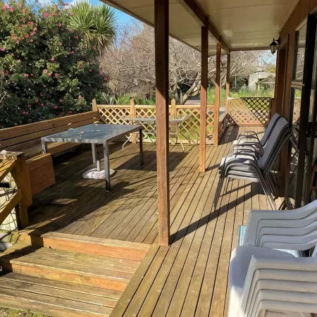 Chris's Cabin | Private Garden, Large Deck | Sleeps 8 in Greytown