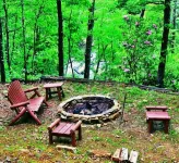 1800's Original Cozy Romantic Cabin For 2 Or The Family