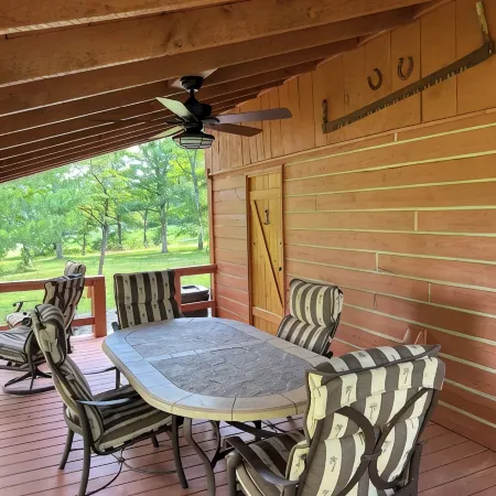 Cozy cabin all new everything.