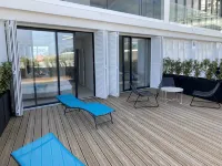 Foncillon beach, residence with swimming pool facing the sea