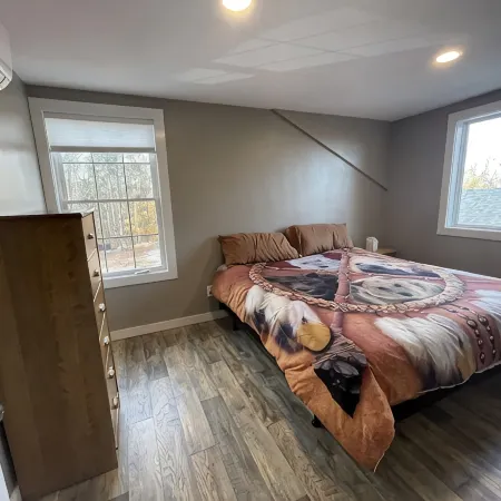 New two bedroom apartment on 9 acre property